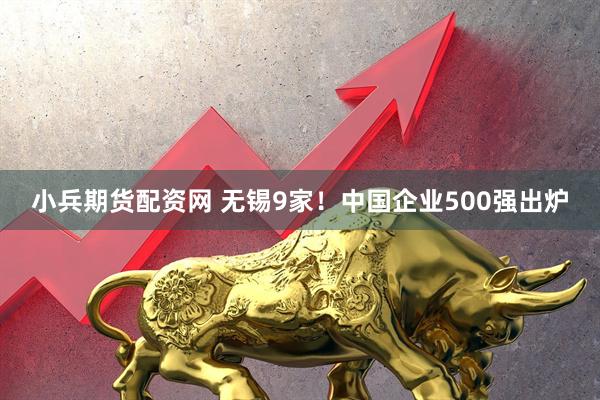 小兵期货配资网 无锡9家！中国企业500强出炉